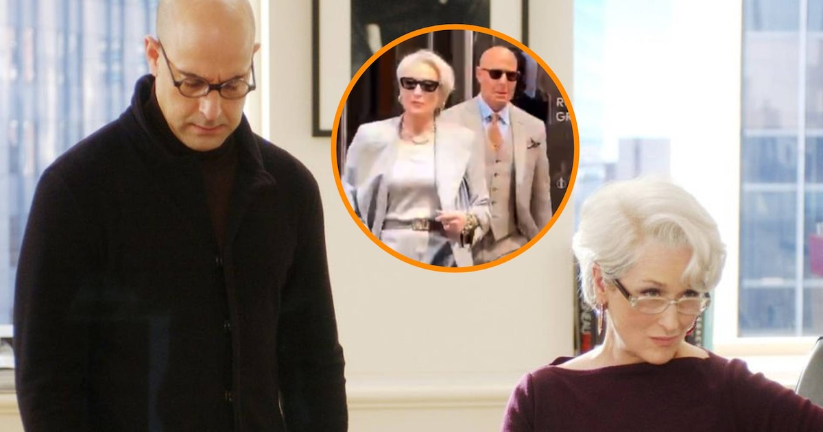 Streep y Tucci vuelven en imágenes de «El diablo viste 2»