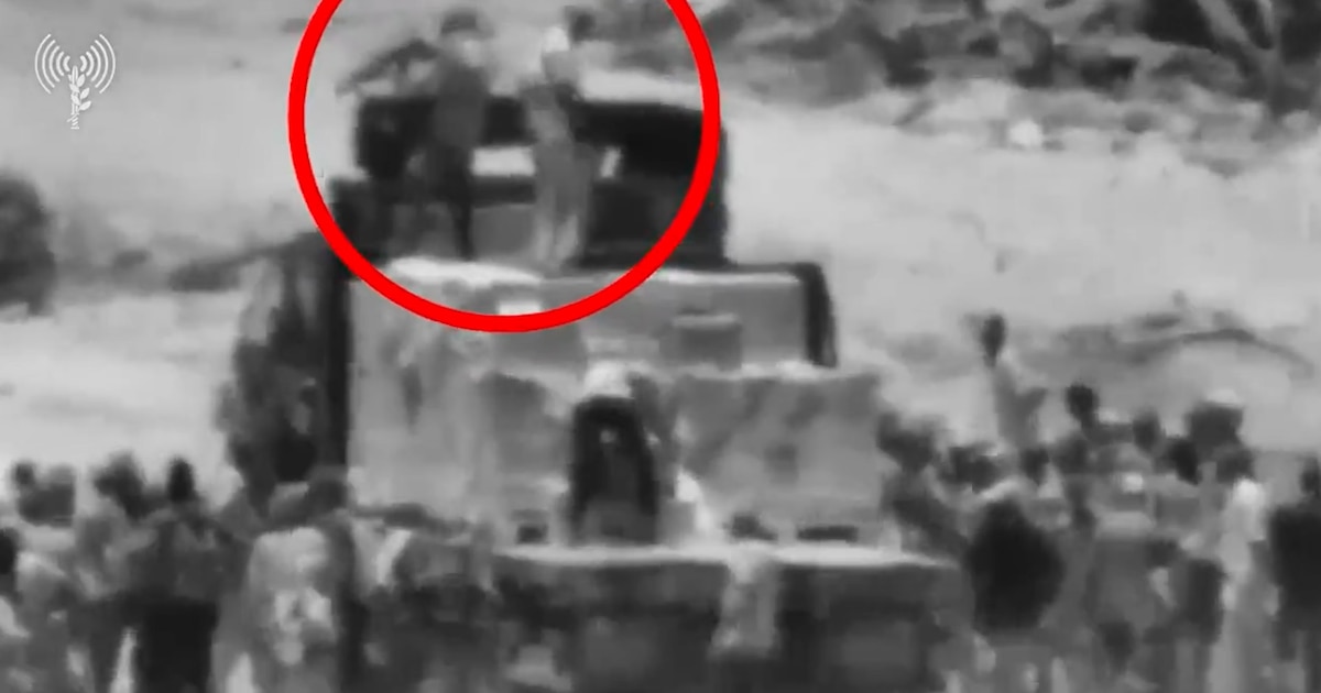 Ejército israelí denuncia saqueo de ayuda por Hamas y muestra video