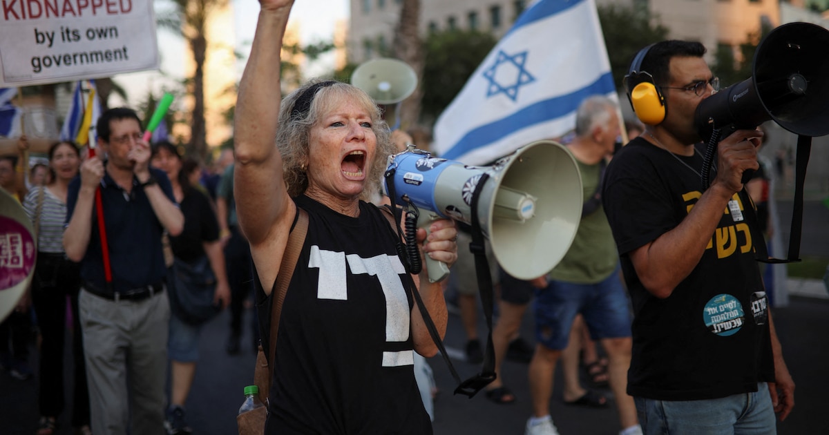 Crecen las protestas en Israel contra la guerra en Gaza: académicos y ciudadanos exigen fin a la violencia y responsabilizan al gobierno