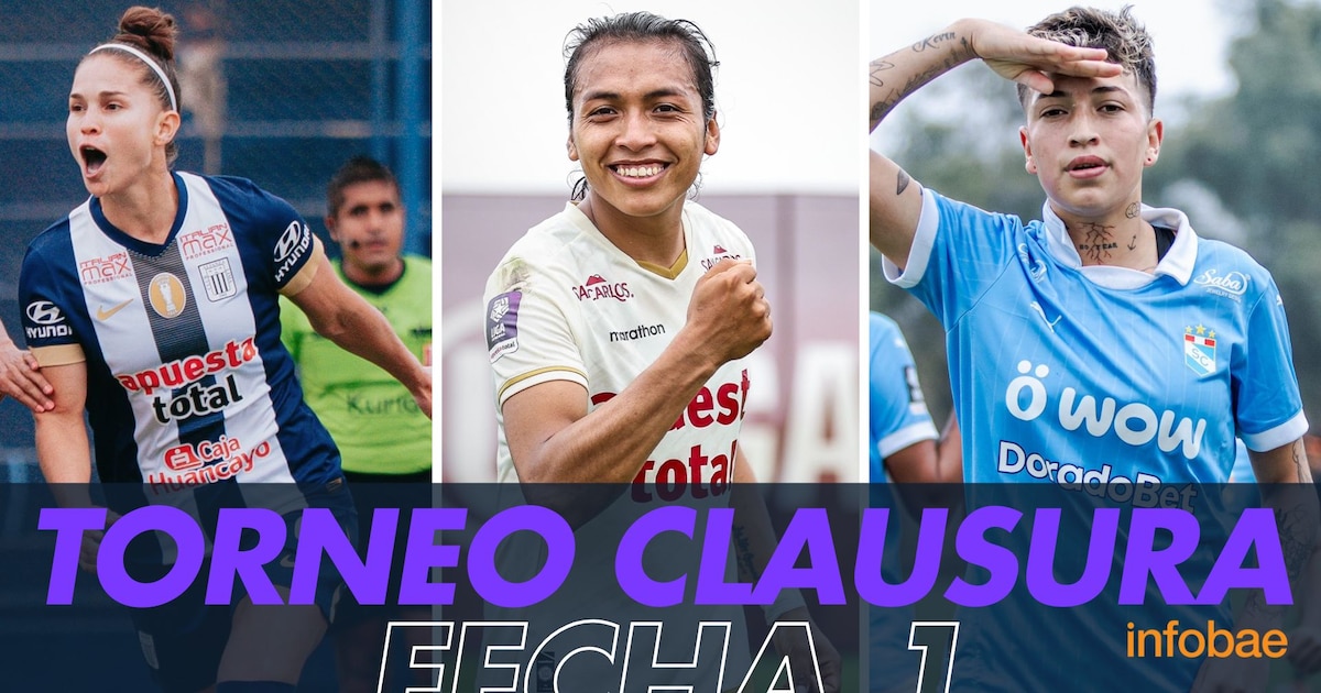 Calendario de la Fecha 1 del Torneo Clausura de la Liga Femenina Perú 2025: partidos, horarios y transmisión en vivo