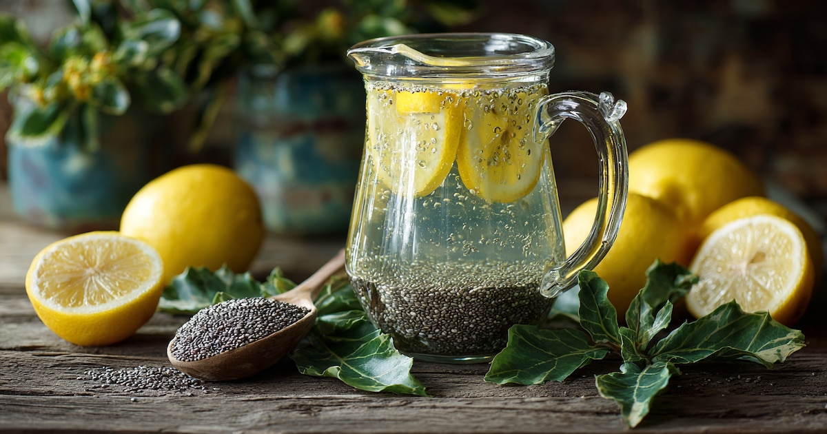 Especialistas resaltan los beneficios de la agua de semillas de chía para digestión y control de azúcar, pero advierten sobre su uso responsable