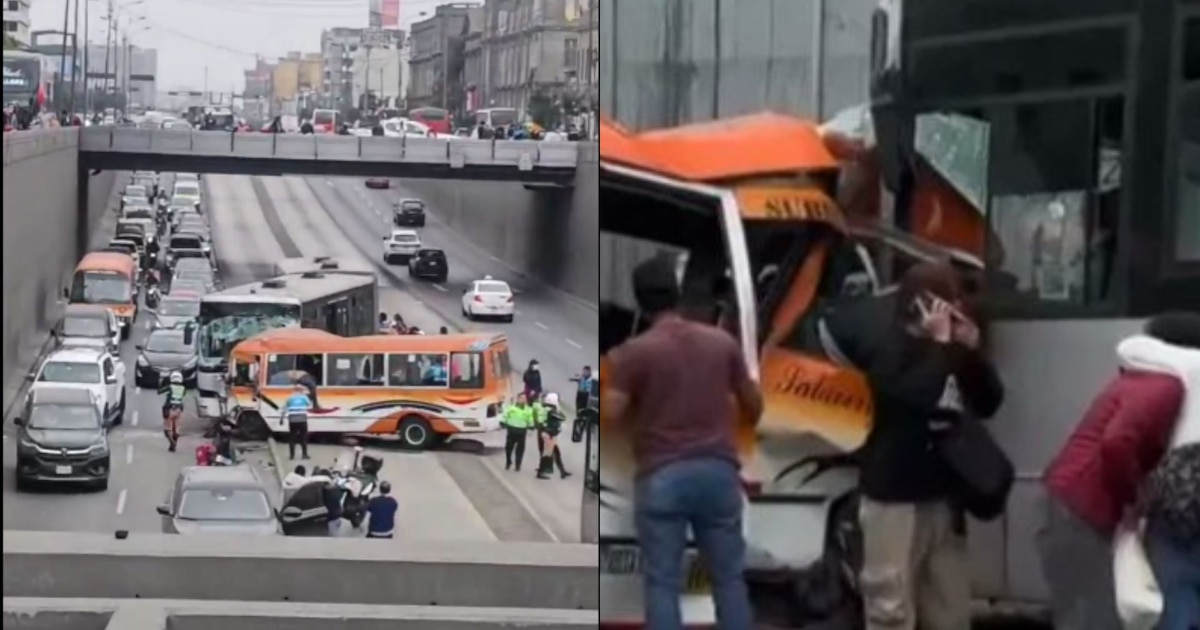 Accidente en Alfonso Ugarte: fallecidos y lesionados tras colisión entre vehículo particular y bus del Metropolitano; servicio se reprogramará temporalmente