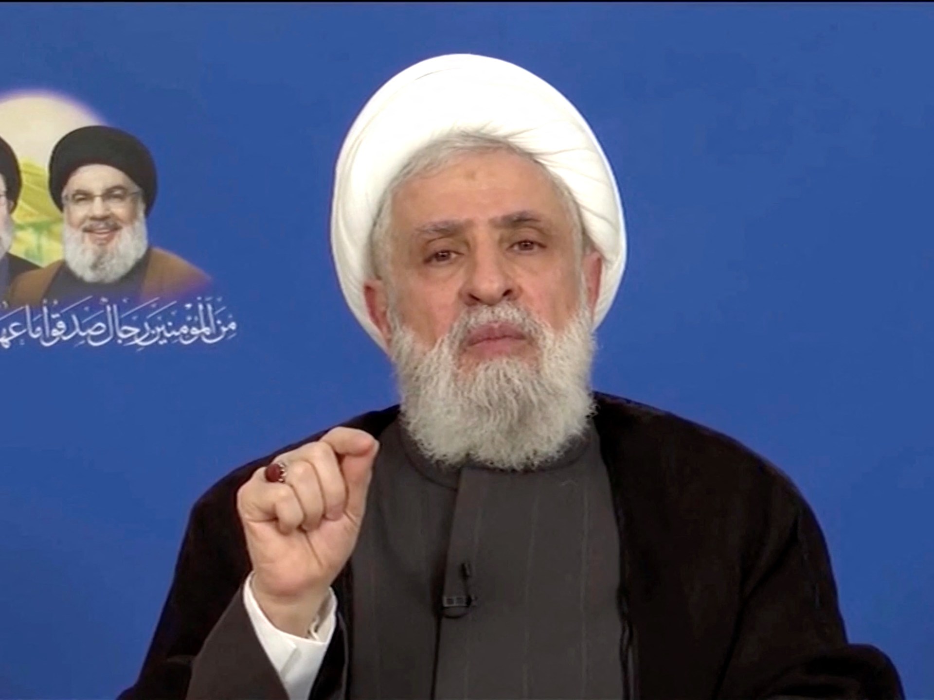 Líder de Hezbollah rechaza presión de EE. UU. para desarmar y advierte que no se someterá a Israel