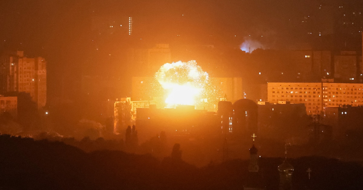 Rusia lanza ataque masivo con drones en Kiev dejando 6 muertos y 40 heridos en una ofensiva que afecta varias regiones ucranianas