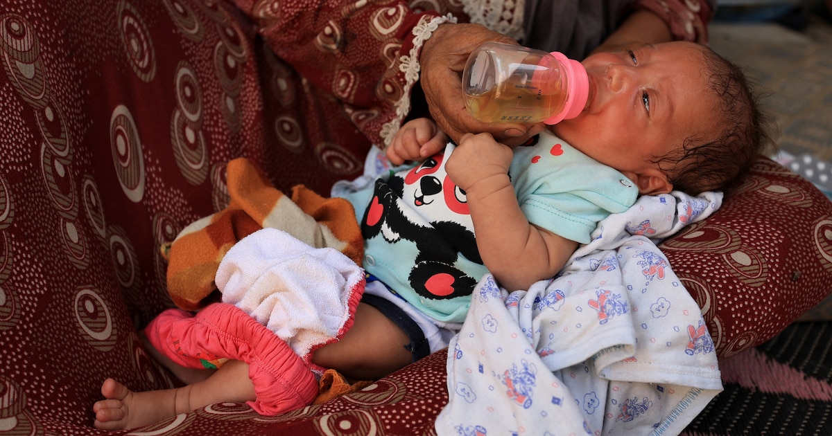Crisis humanitaria en Gaza: madres luchan por alimentar a bebés sin leche ni recursos esenciales