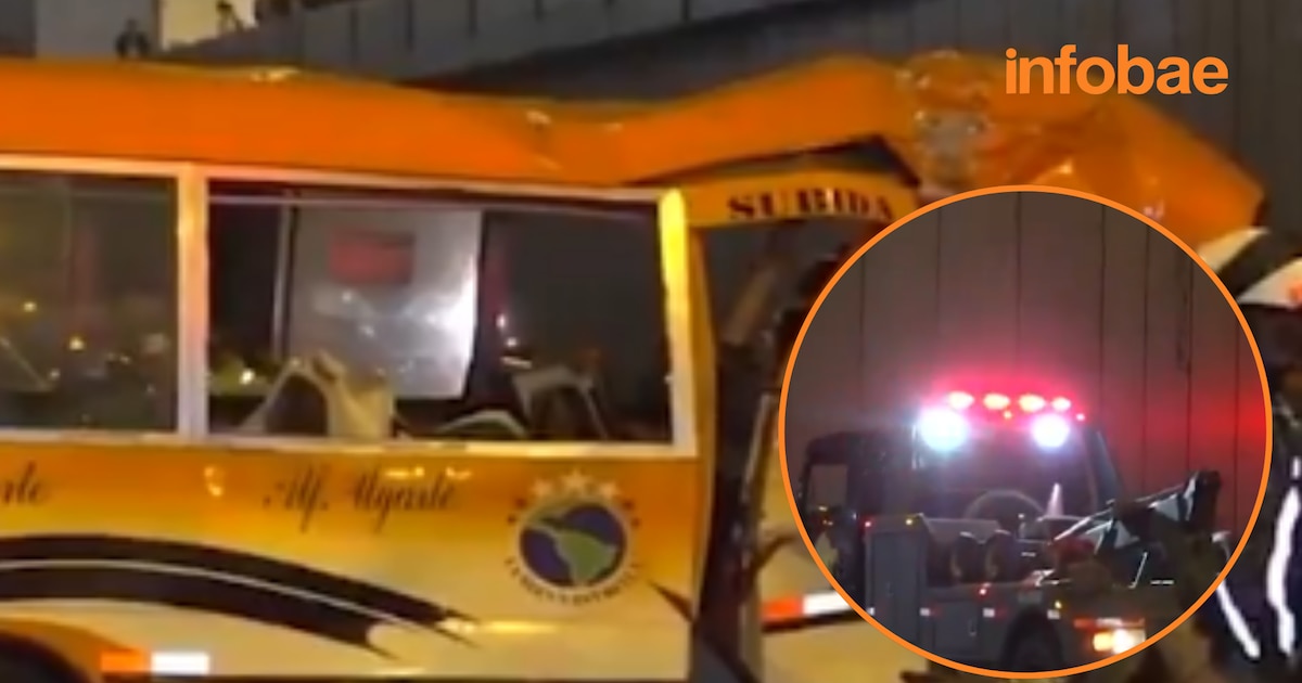 Rescate de buses atrapados en el Metropolitano y el ‘Anconero’: equipos emplean dos grúas y prolongan operación por más de cinco horas