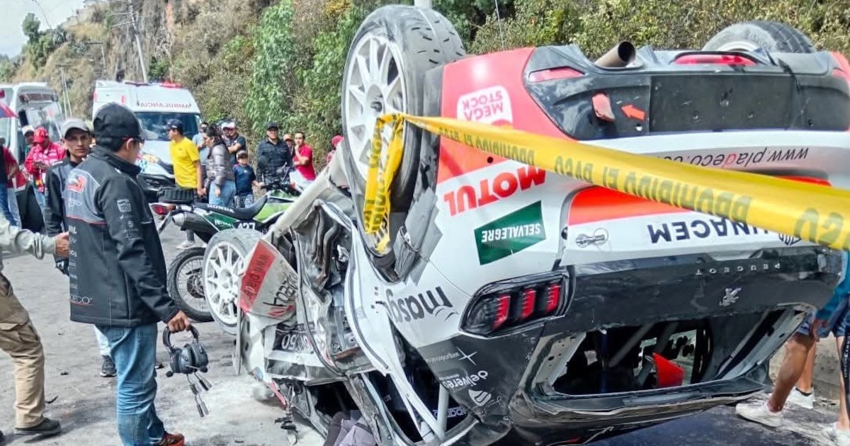 Tragedia en el Rally Vuelta a Ecuador: dos fallecidos y seis heridos tras despiste y atropello a espectadores