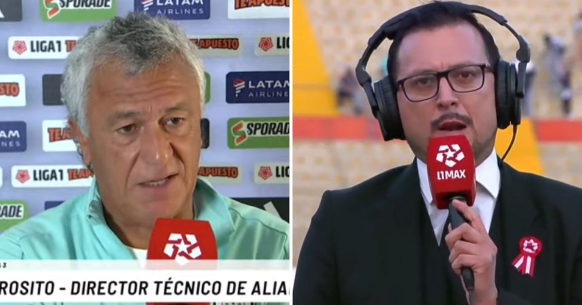 Néstor Gorosito evita pronunciarse sobre Universitario y redirige la consulta a Franco Navarro tras incómodo momento con periodista de L1MAX