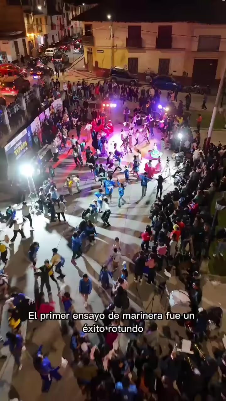 Éxito en el Primer Ensayo de Marinera en la Plaza Amalia Puga
