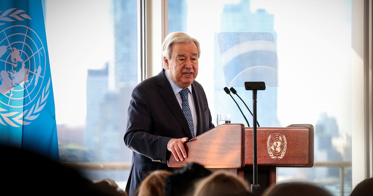 Guterres denuncia pasividad mundial ante crisis de hambre en Gaza