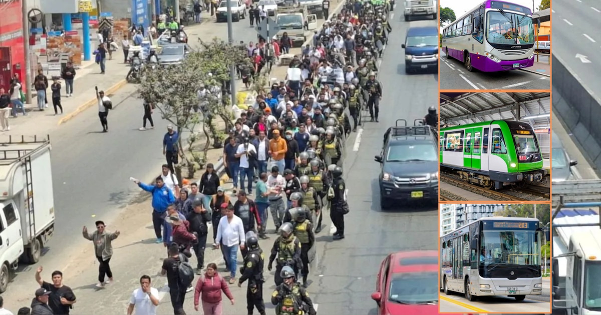 Transportistas anuncian paro; transporte público operará al completo días 24-25