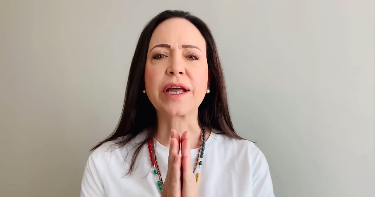 María Corina Machado llama a los venezolanos a desobedecer a Maduro y resistir la dictadura chavista