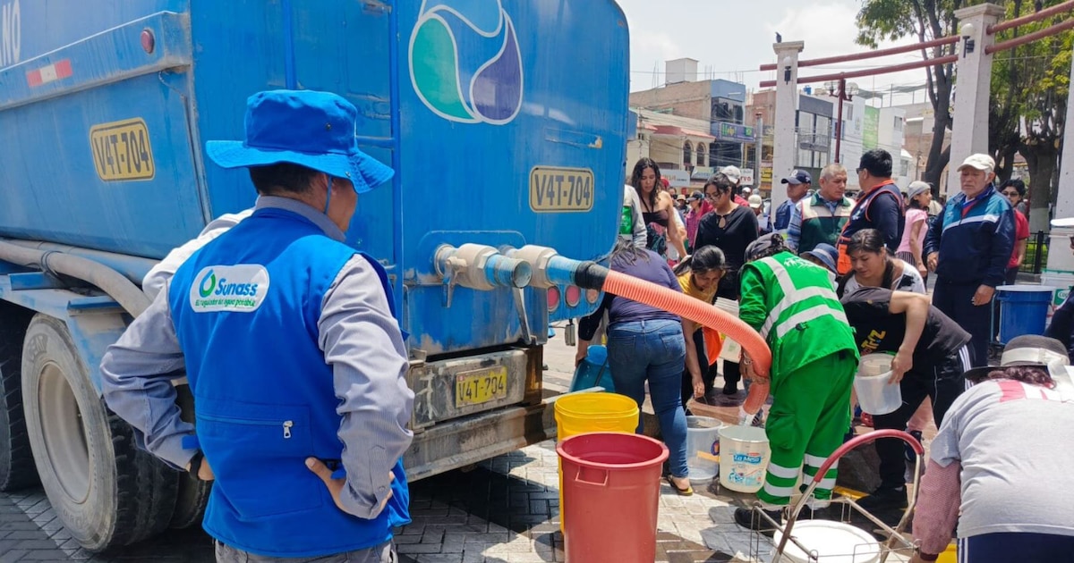 Sedapar anuncia cortes de agua en Arequipa por trabajos de limpieza y desinfección de reservorios del 26 al 30 de agosto