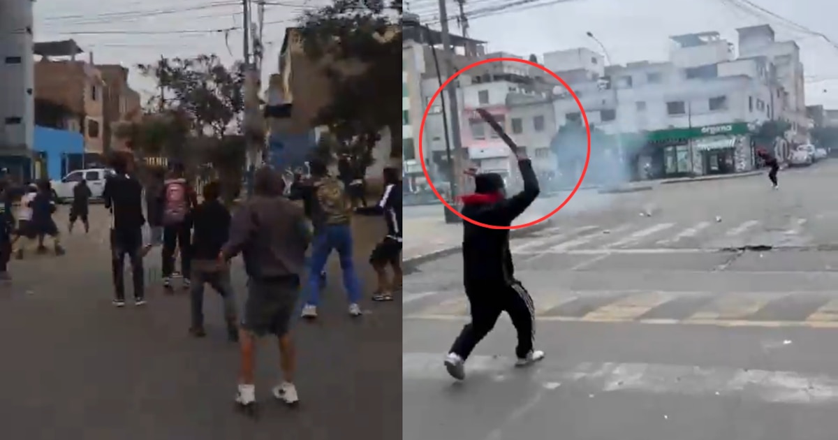 Disturbios y actos vandálicos en la capital empañan el clásico Universitario-Alianza Lima