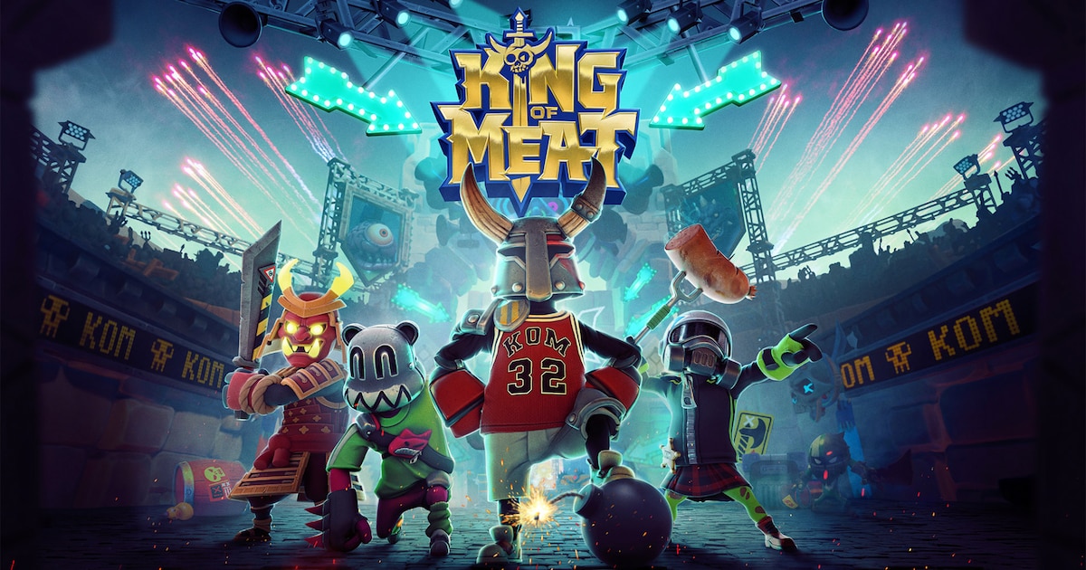 King of Meat: Nuevo juego cooperativo de Glowmade y Amazon Games llegará en 2025 con más de 100 mazmorras y modo Crear