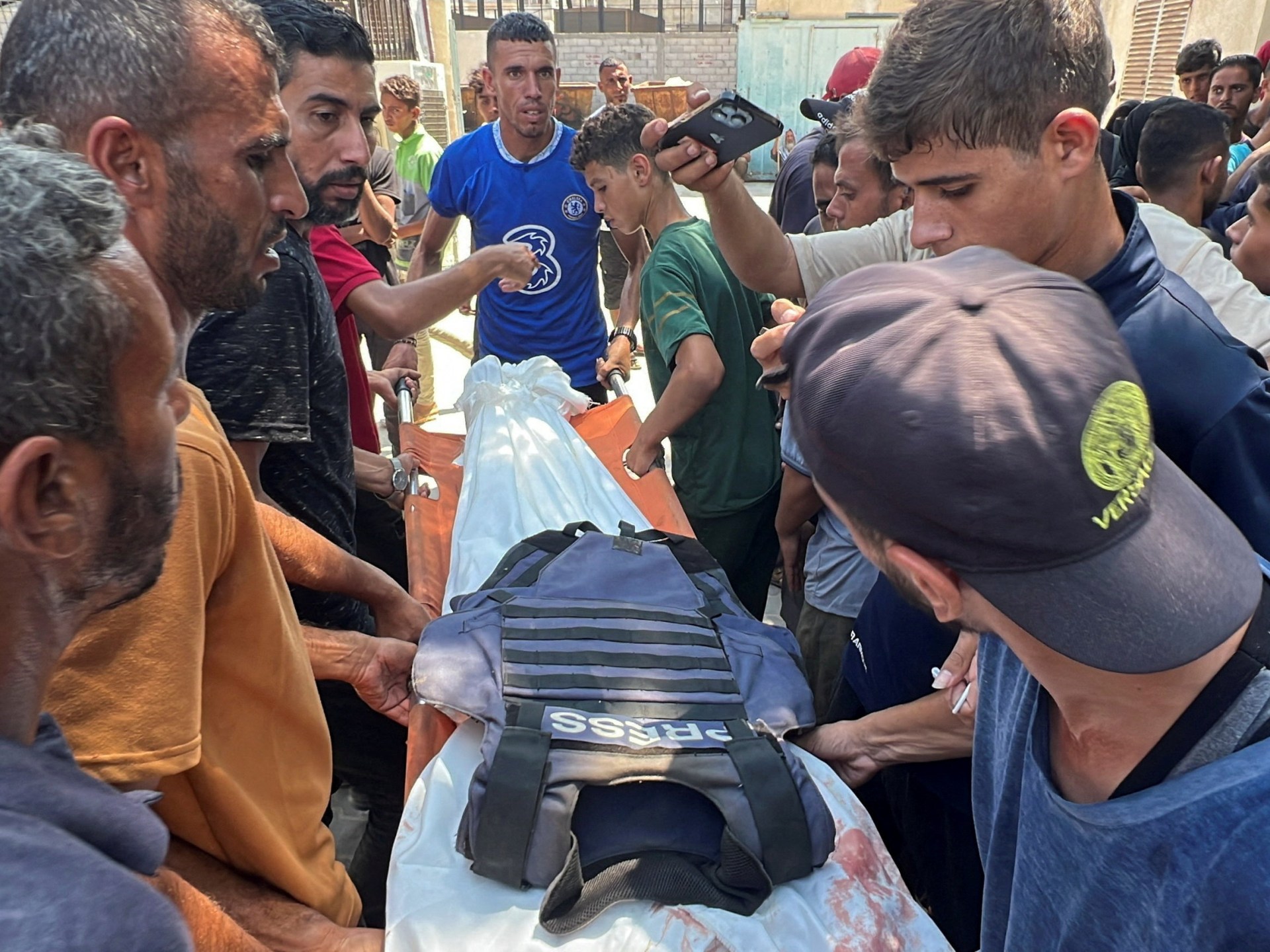 No llores por la pérdida de periodistas palestinos