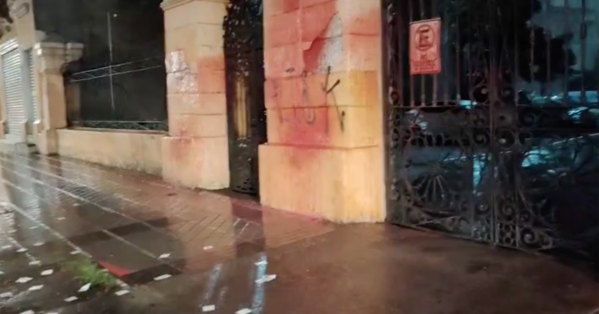 Cuarta vez vandalizan la sinagoga más antigua de Santiago durante el Shabat