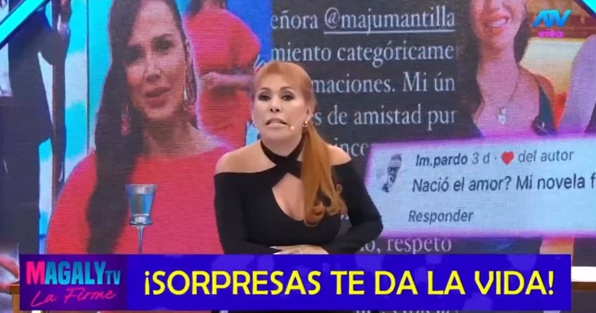 Magaly Medina respalda a Maju Mantilla y rechaza rumores de romance sin pruebas