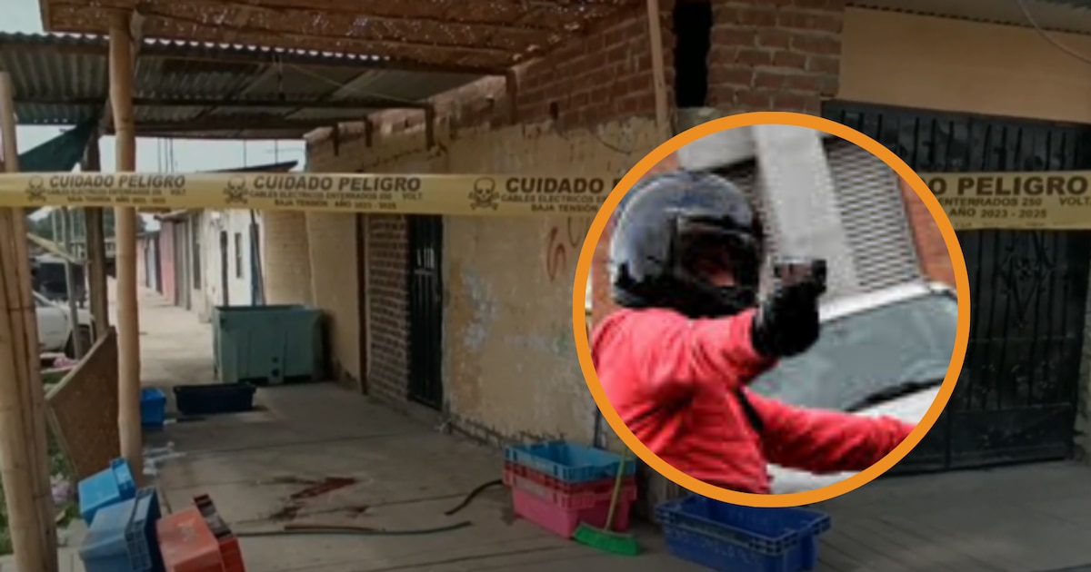 Piura: Comerciante de pescado resulta gravemente herido en ataque a balazos frente a su casa