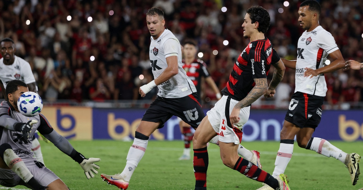 Flamengo vence 8-0 y rompe racha de 40 años con definición “elástica” de Pedro
