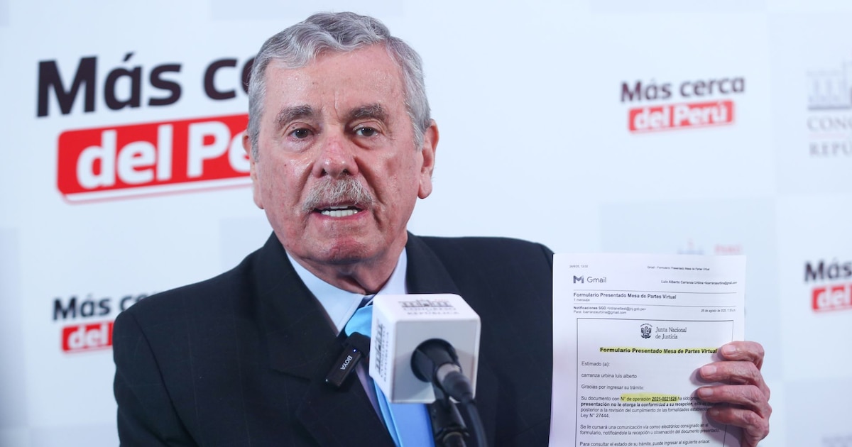 Fernando Rospigliosi solicita a la JNJ destituir a juez Carhuancho por no aplicar ley de lesa humanidad