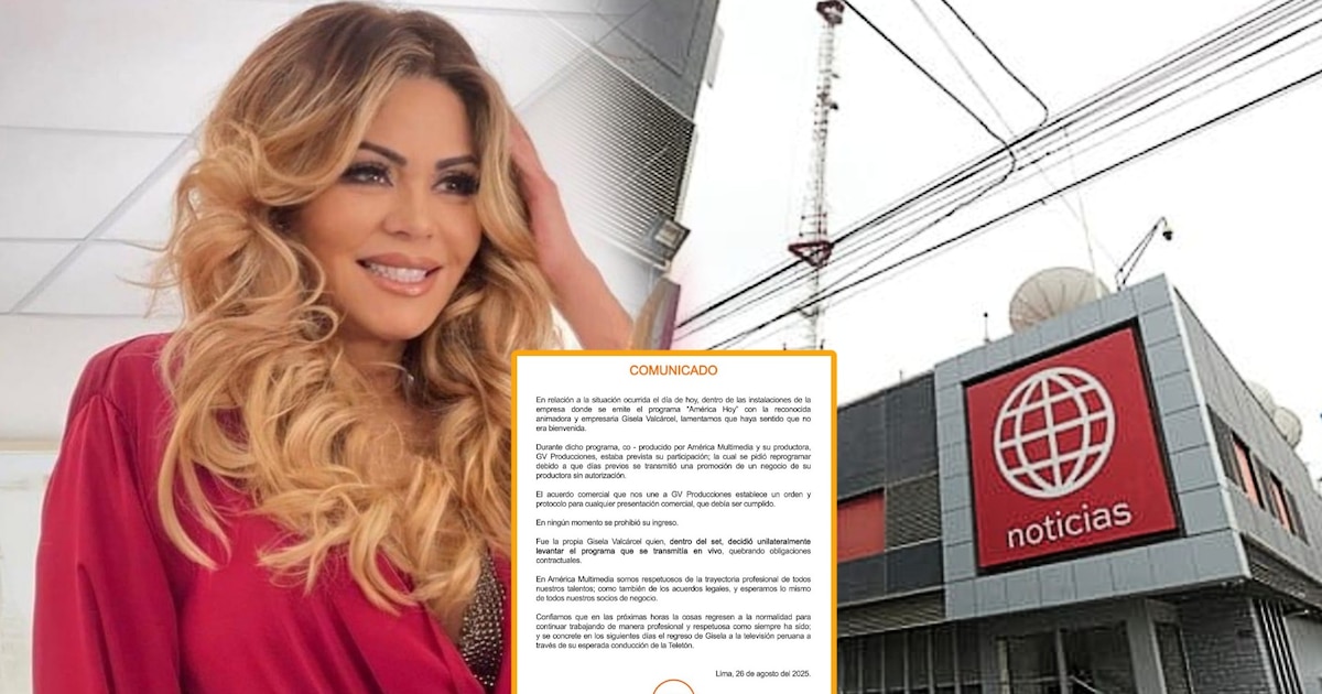Gisela Valcárcel y América TV: La verdad detrás del escándalo y su desmentido