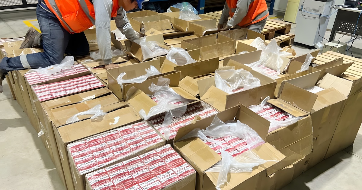 Sunat incauta cigarrillos ilegales por más de S/ 33 millones en operación contra contrabando
