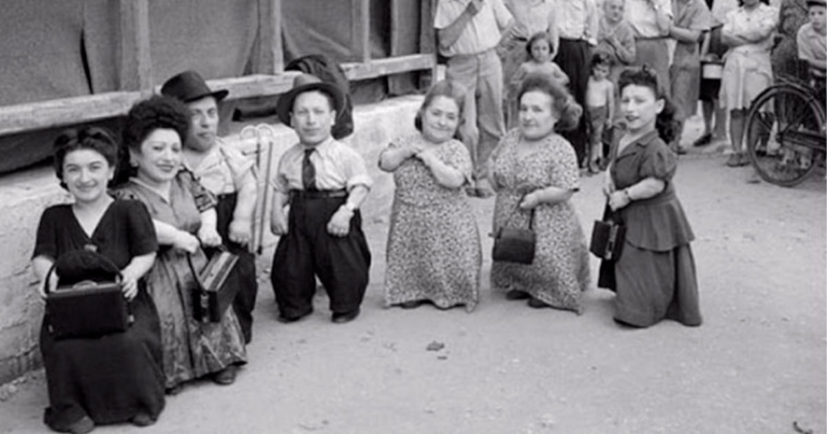 ¡Resistencia y tragedia en la sombra del nazismo! La increíble historia de la familia Ovitz, los enanos que escaparon de Auschwitz gracias a los experimentos de Mengele y conquistaron Europa con su circo antes de la guerra