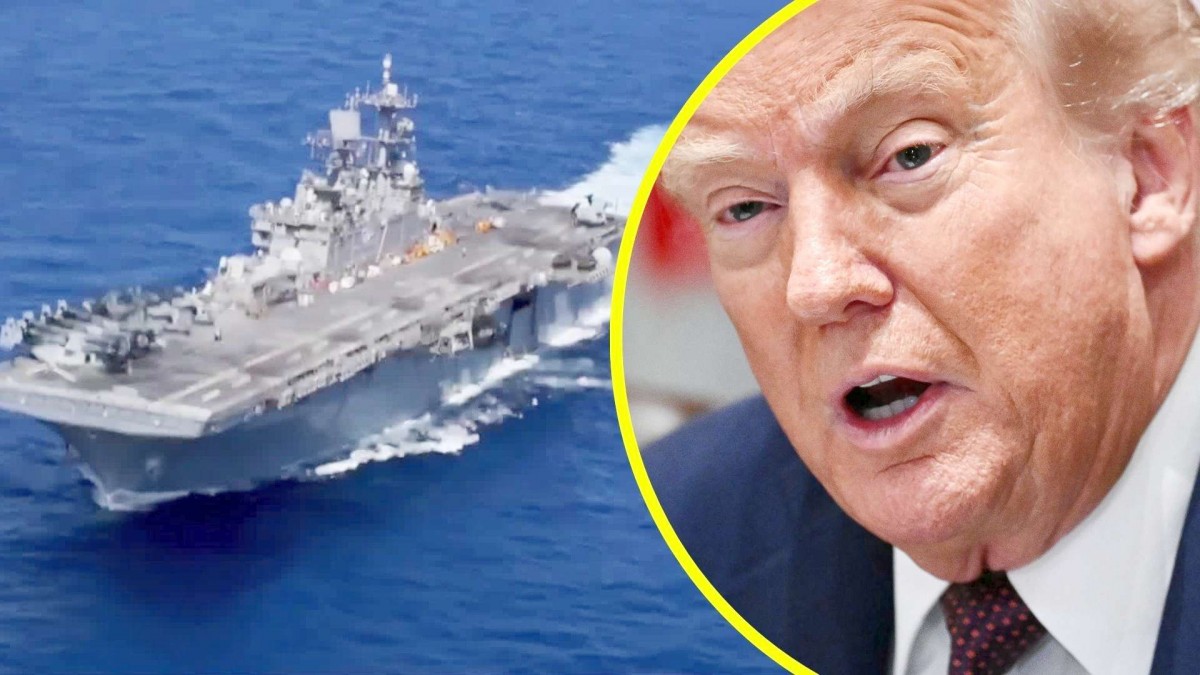 ¡Tensión en el Caribe! Tropas de Trump despliegan buques de guerra amenazantes cerca de Venezuela y ponen en alerta a Maduro