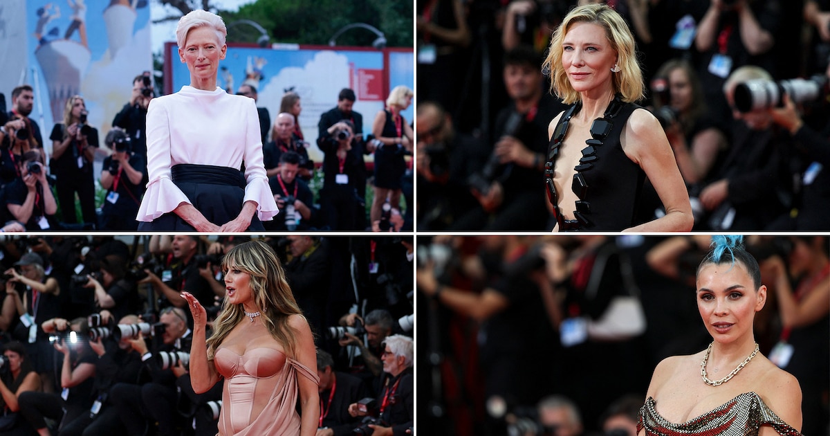 ¡Espectáculo en Venecia: Celebridades deslumbran en la alfombra roja 2025 del Festival de Cine con glamur, moda y polémica!