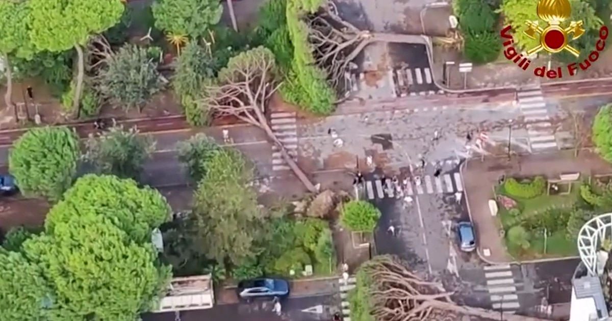 ¡Alerta máxima en Italia! Temporal extremo con lluvias torrenciales, inundaciones y vientos de 90 km/h pone en jaque a Lombardía