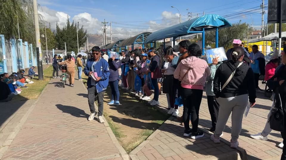 Se cierran las puertas de la UNC para el examen de admisión en Cajamarca