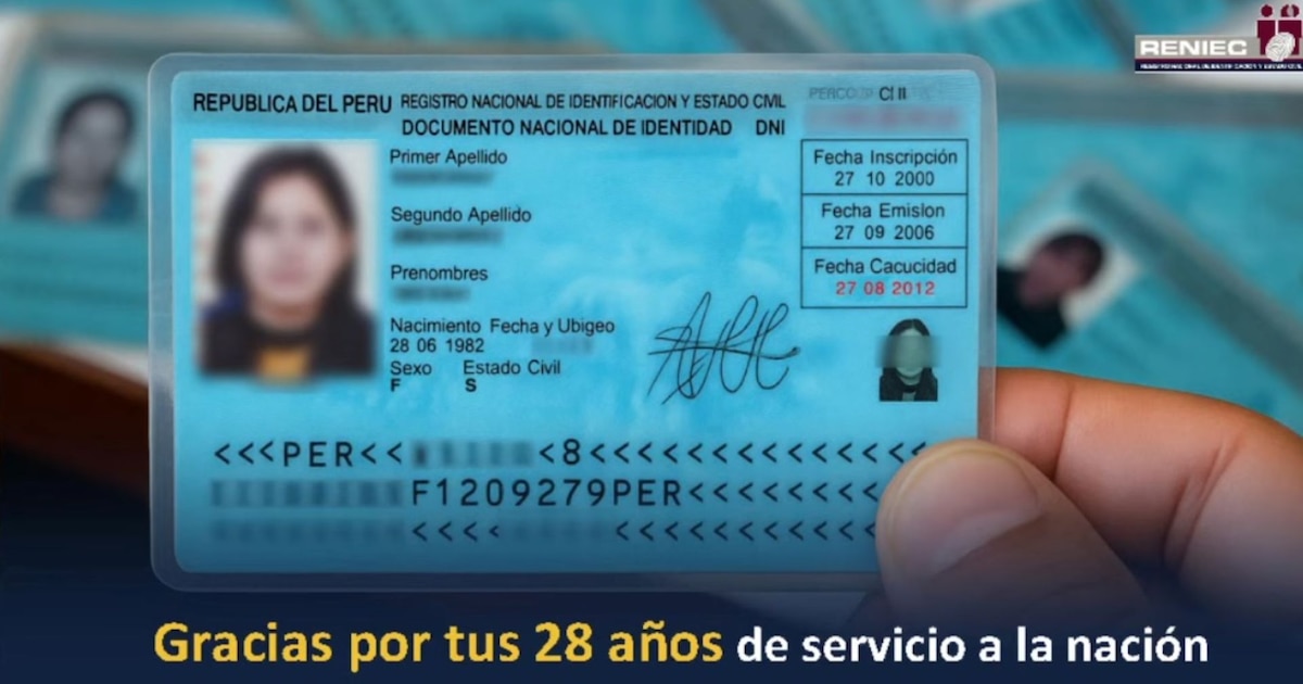 Reniec deja de emitir DNI azul y amarillo y lanza el DNI electrónico 3.0 con nuevos precios