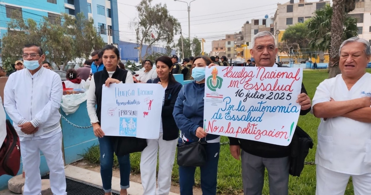 Médicos de EsSalud protestarán el 9 de septiembre por corrupción y crisis hospitalaria