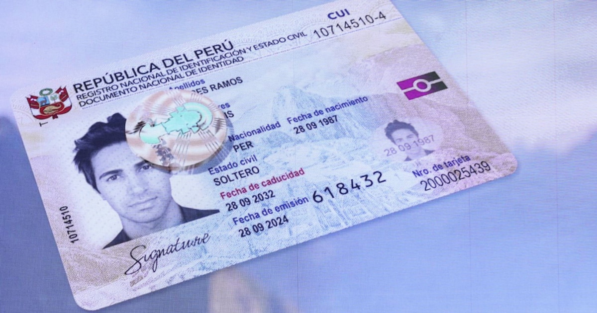 Reniec lanza DNI electrónico 3.0: beneficios, datos y ventajas del nuevo chip