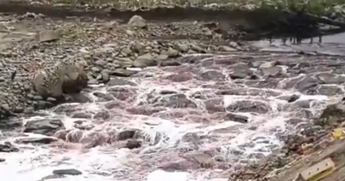 Río Rímac presenta nuevamente color rojizo, preocupa contaminación similar a febrero