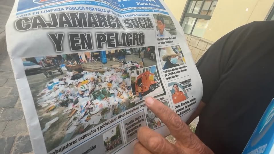 Alcalde del barrio La Merced denuncia difamación por noticia falsa sobre basura