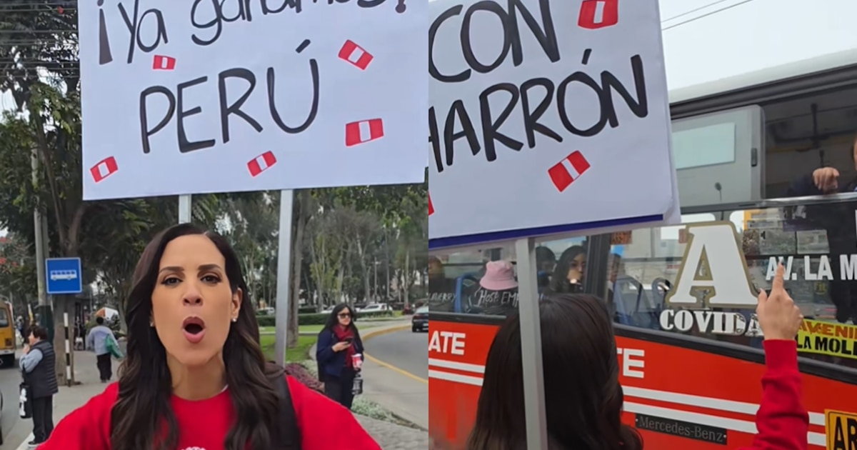 María Pía Copello impulsa votos para el pan con chicharrón en el ‘Mundial de desayunos’