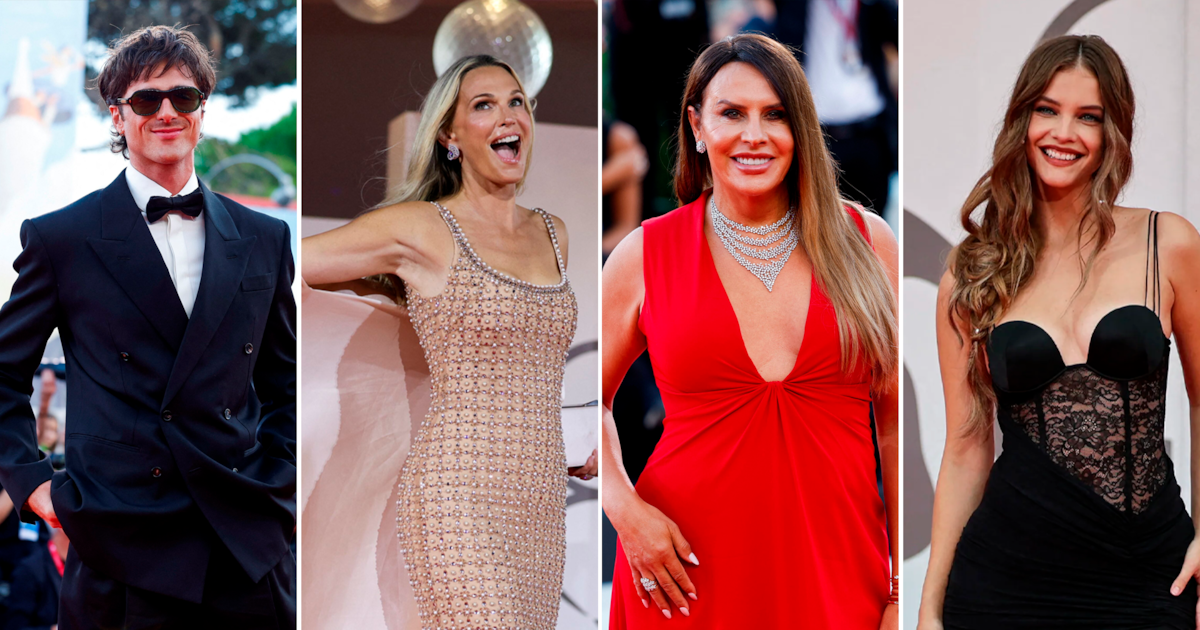 ¡Espectáculo en la alfombra roja de Venecia 2025: Celebridades deslumbra con transparencias, brillos y moda audaz en la tercera jornada!