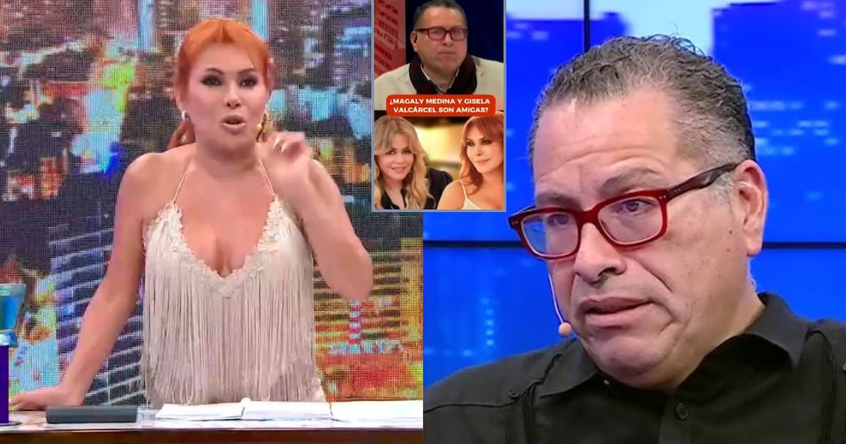 Magaly responde a Butters por acusarla de fingir enemistad con Gisela Valcárcel
