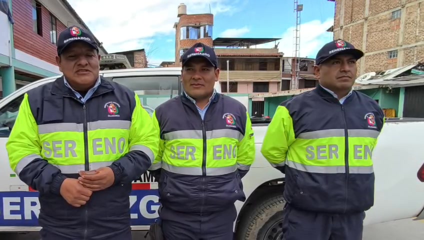 Efectivos de Serenazgo de Cajamarca encuentran y entregan dinero perdido