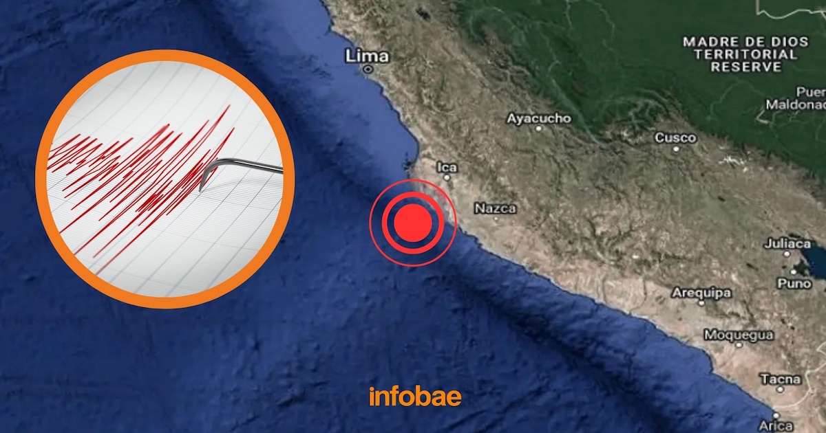 Cuatro sismos sacuden la costa sur del Perú en 24 horas, reporta el IGP