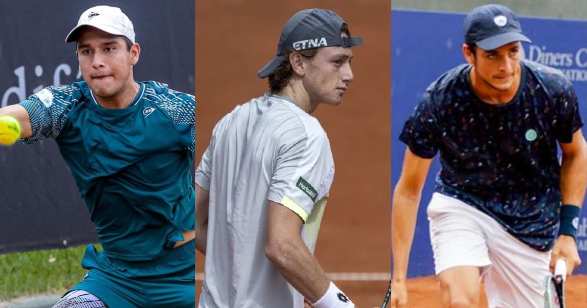 Peruanos Ignacio Buse, Gonzalo Bueno y Alexander Merino ya conocen a sus rivales en el Challenger 125 de Sevilla