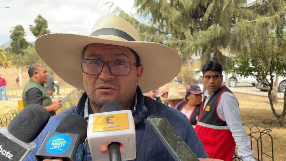 Rondas campesinas realizan plantón frente a la Fiscalía exigiendo mano dura contra delincuentes