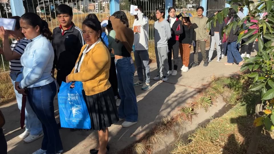 Más de 4,000 postulantes rinden examen en la Universidad Nacional de Cajamarca