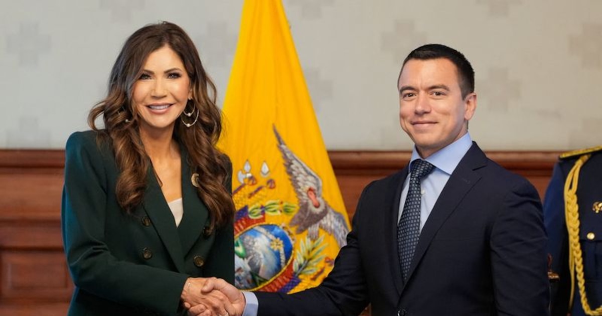 Ecuador y EE.UU. firman acuerdo para intercambiar oficiales de enlace y fortalecer la lucha contra el crimen transnacional