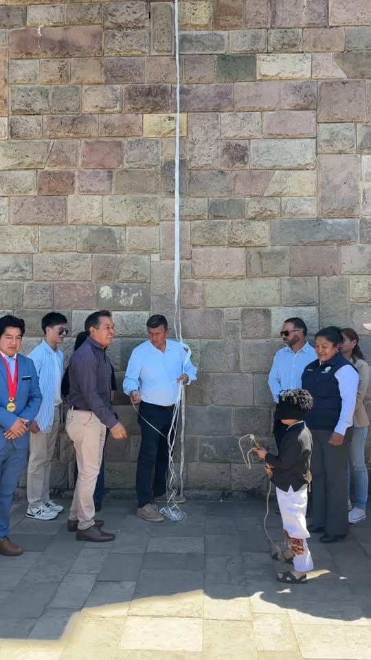 Develan el afiche oficial de la fiesta patronal en Baños del Inca