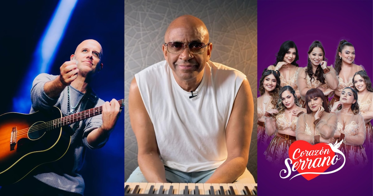 Corazón Serrano y Gian Marco encabezan el concierto de Sergio George en Miami, llevando la música peruana al escenario internacional