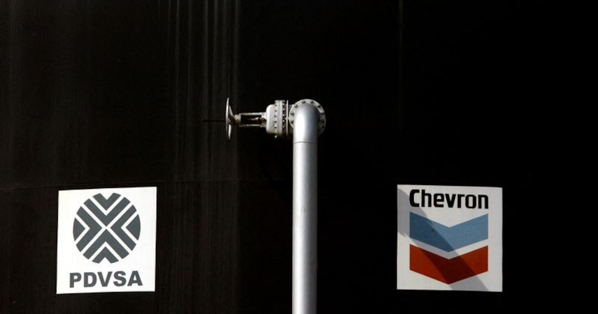 Chevron prevé reanudar exportaciones de crudo a EE. UU. desde Venezuela en agosto tras licencia del Departamento del Tesoro