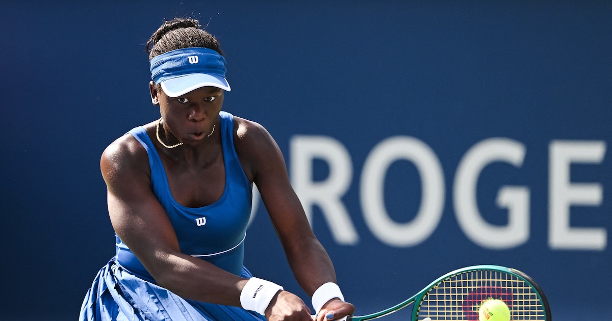 Victoria Mboko, la joven revelación del tenis canadiense que destaca en el WTA 1000 de Montreal